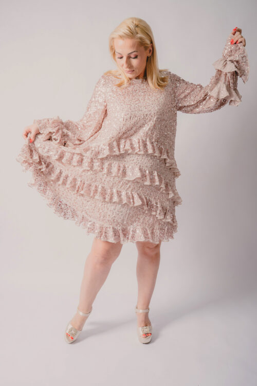 Rochie PINK Sequin