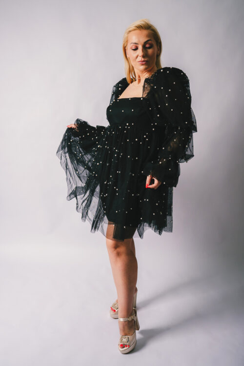 Rochie Black Pearls