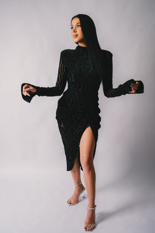 Rochie Zebra Elegance