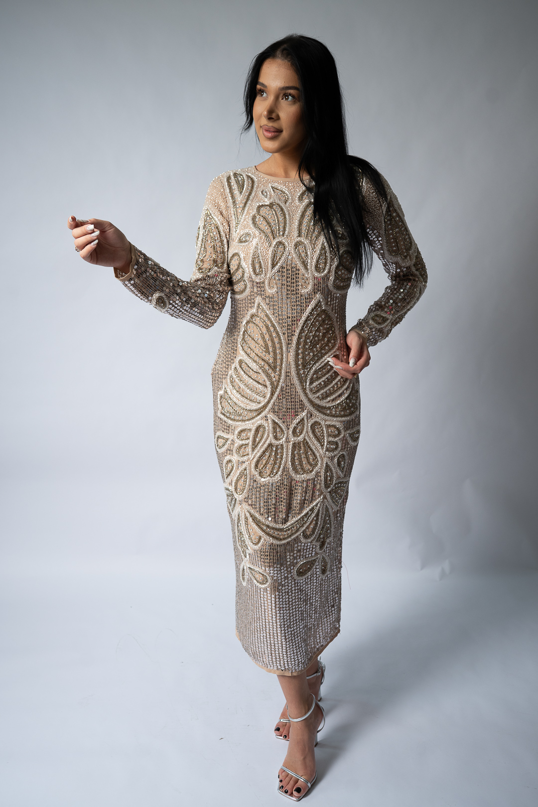 Rochie Golden Majesty - imagine 5
