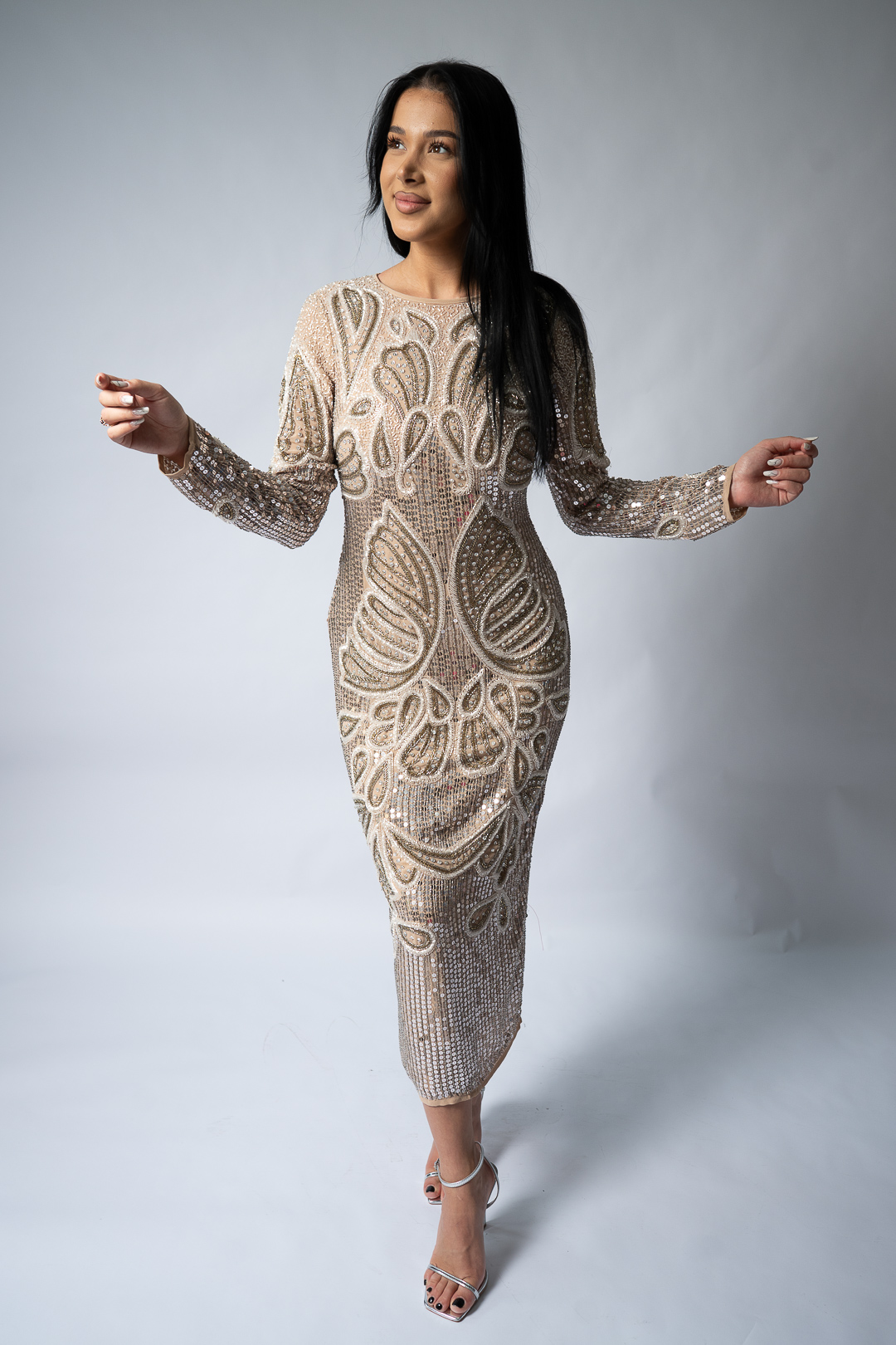 Rochie Golden Majesty