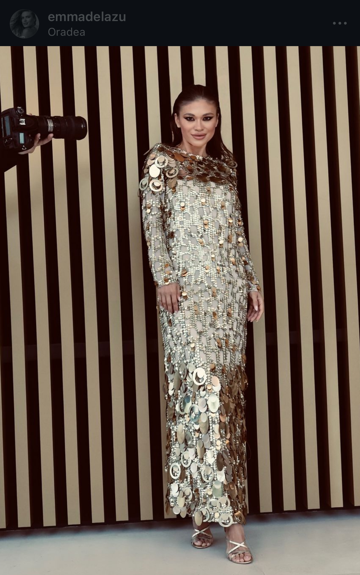 Rochie Midi Glamour „Aurora”