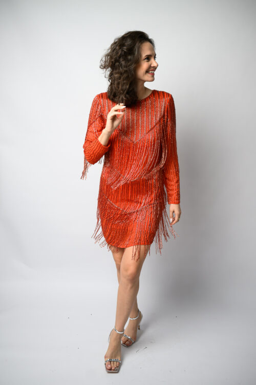 Rochie Mini Roșie Scarlet