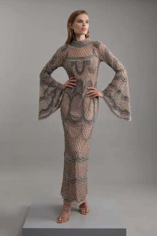 Rochie Imperial Nude Crystal